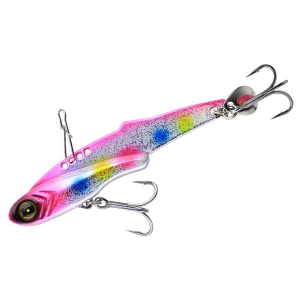 Hayabusa FS 441 Jack Eye Frilly 8.3cm 30gr Vibrasyon Yem  Pink Candy UV - Image 1