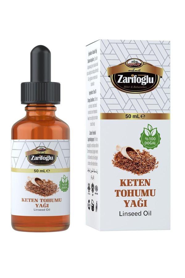 Zarifoğlu Keten Tohumu Yağı 50 Ml - Image 1