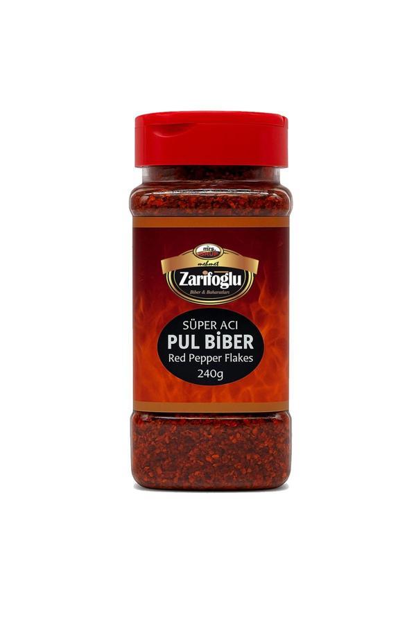 Zarifoğlu Süper Acı Pul Biber Pet 240 Gr Orta Boy - Image 1