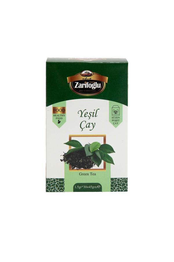 Zarifoğlu Yeşil Çay Otu Bitkisi Şifalı Bitkiler 30 Paket Poşet Çay - Image 1
