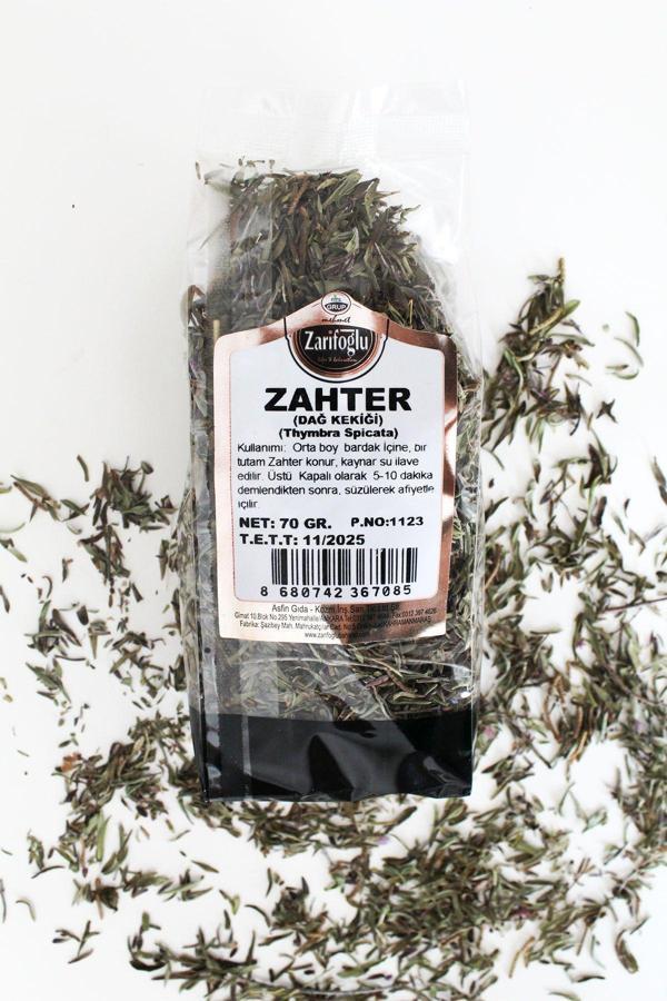 Zarifoğlu Zahter  Dağ Kekiği Bitkisi Şifalı Bitkiler 70 Gr - Image 1