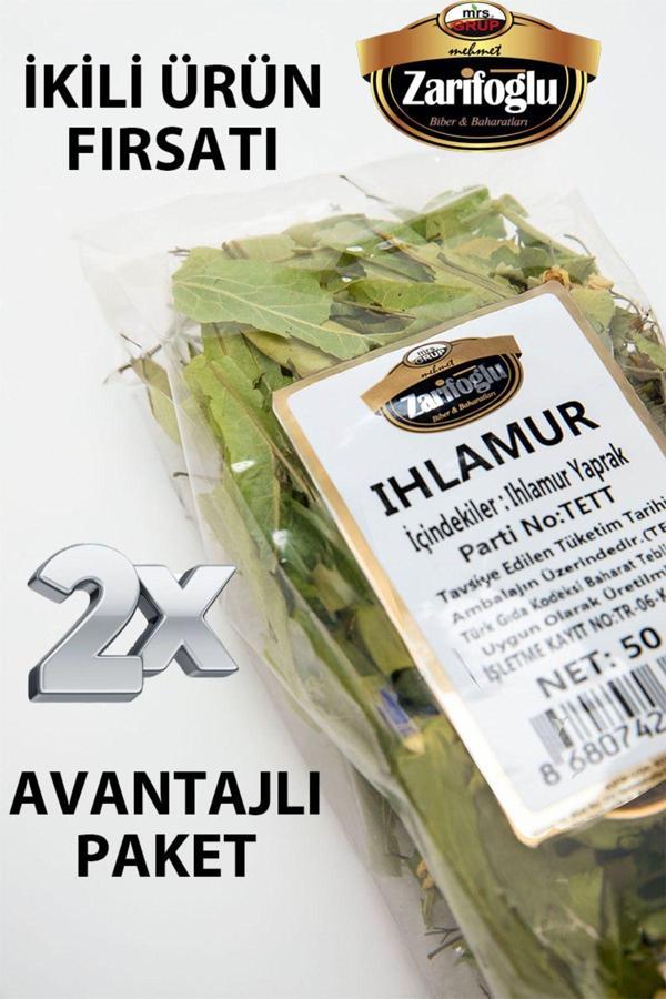 Zarifoğlu Ihlamur Çayı Otu Bitkisi Şifalı Bitkiler 2 X 50 Gr - Image 1