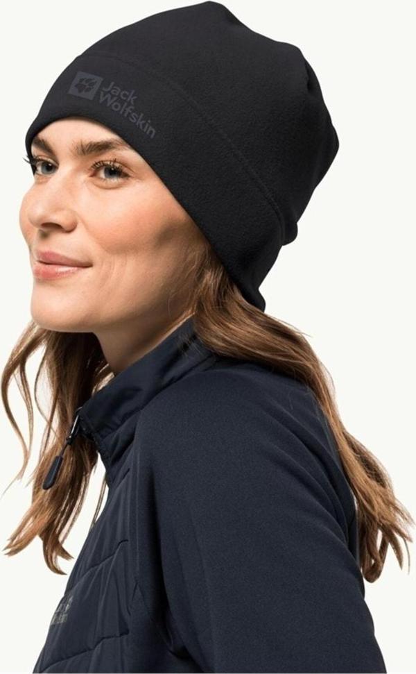 Jack Wolfskin Real Stuff Beanie Unisex Siyah Bere 1909852-6000 - Image 1