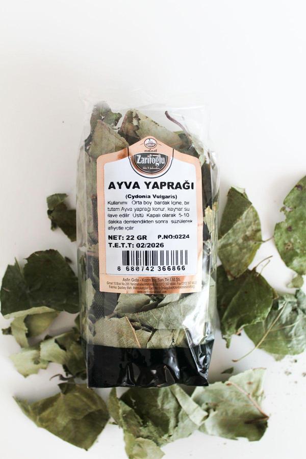 Zarifoğlu Ayva Yaprağı Bitkisi Otu Şifalı Bitkiler 22 Gr - Image 1