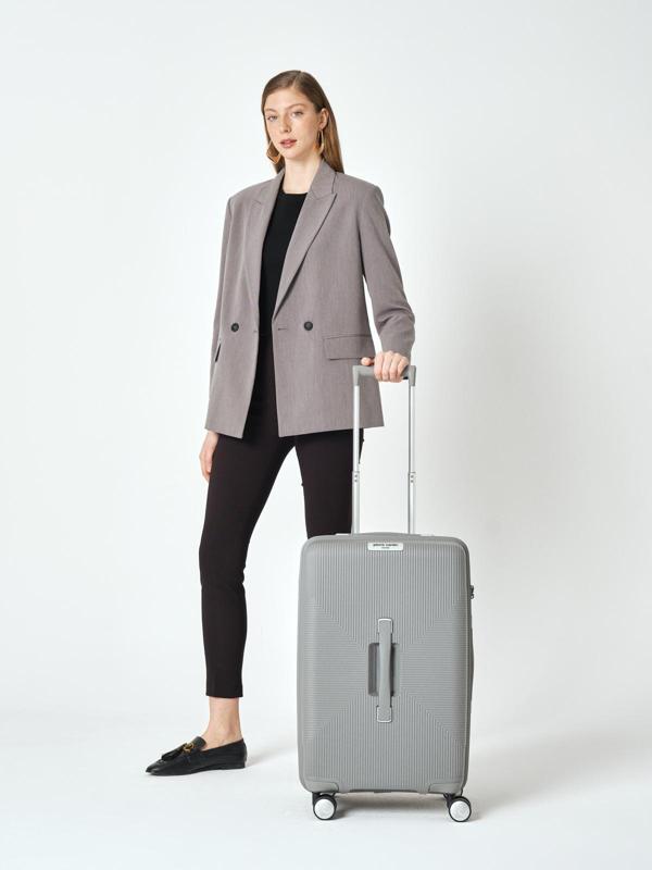 Pierre Cardin Unisex  Orta Boy Valiz 04PC7080-02 - Image 1