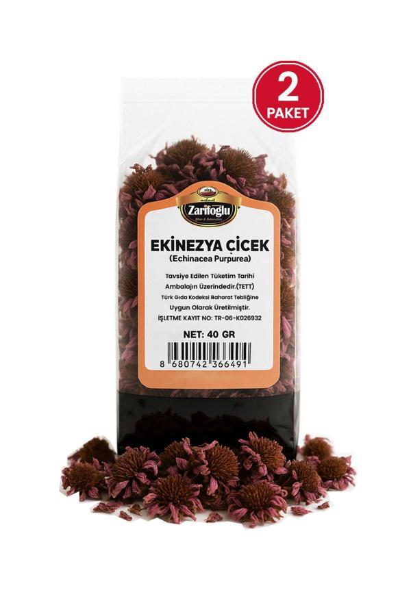 Zarifoğlu Ekinezya Otu Bitkisi Şifalı Bitkiler 2 X 40 Gr - Image 1