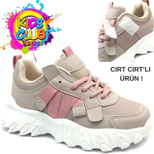 Cool Verom Bağcık Görünümlü Cırt Cırtlı Sneaker Ortopedik Çocuk Spor Ayakkabı - Image 1