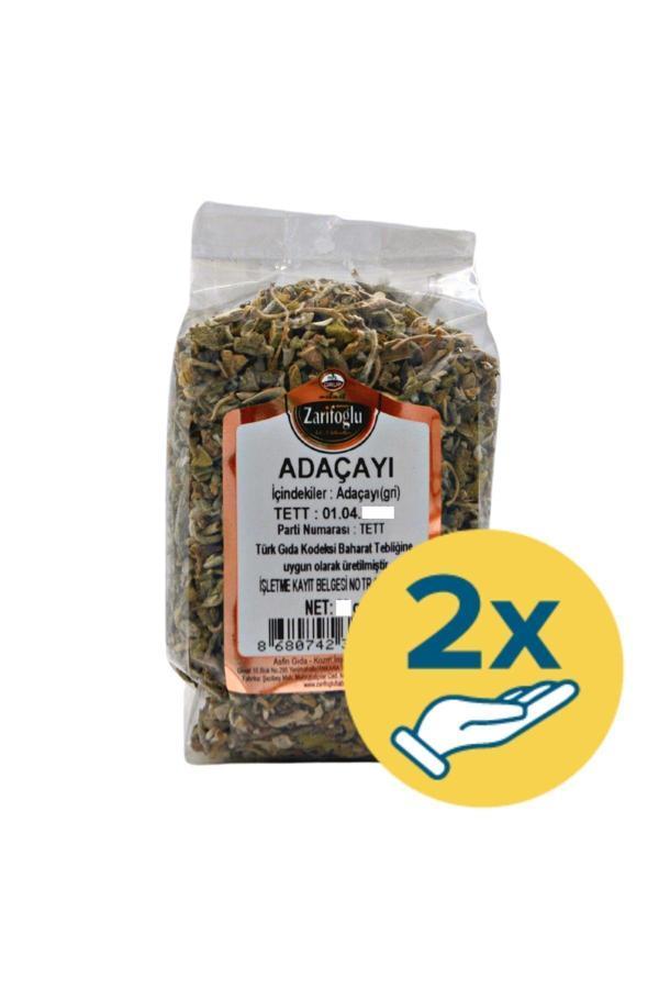 Zarifoğlu Ada Çayı Bitkisi Otu Şifalı Bitkiler Gri 2 X 50 Gr - Image 1