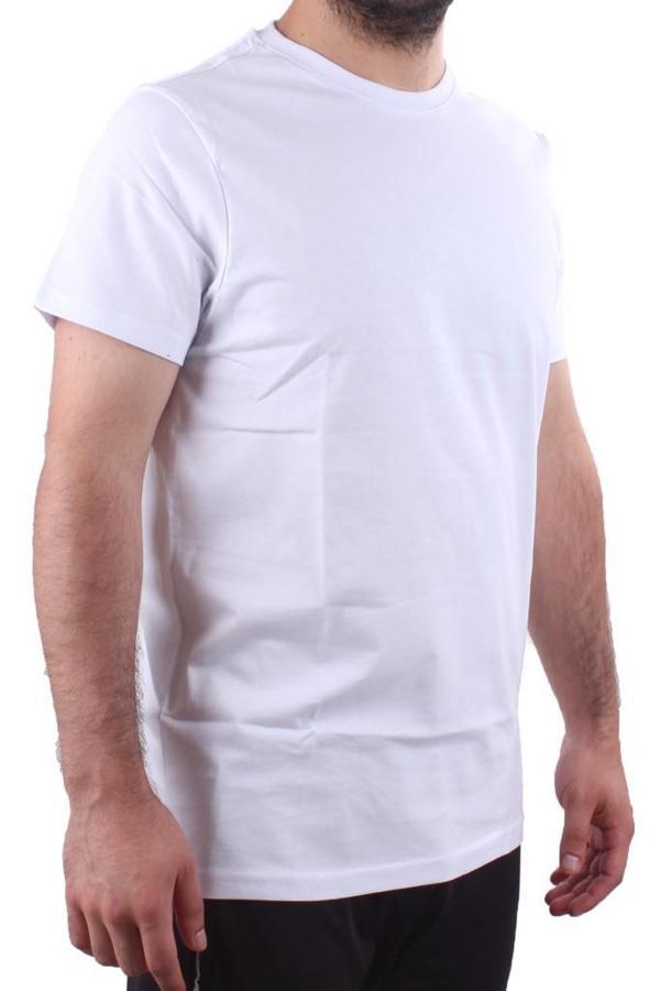 Twister Jeans 2300 Beyaz Günlük Pamuklu Basıc Bisiklet Yaka Erkek Tişört - Image 1