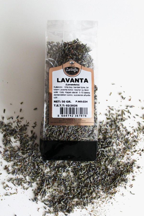 Zarifoğlu Lavanta Çiçeği Otu Bitkisi Şifalı Bitkiler 50 Gr - Image 1