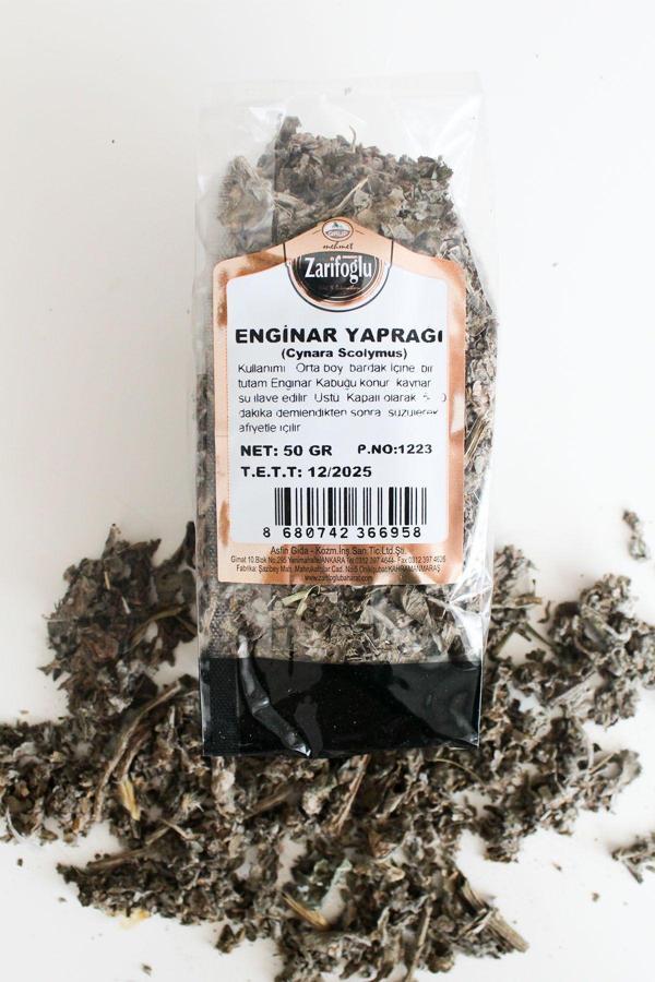 Zarifoğlu Enginar Kabuğu Otu Bitkisi Şifalı Bitkiler 50 Gr - Image 1