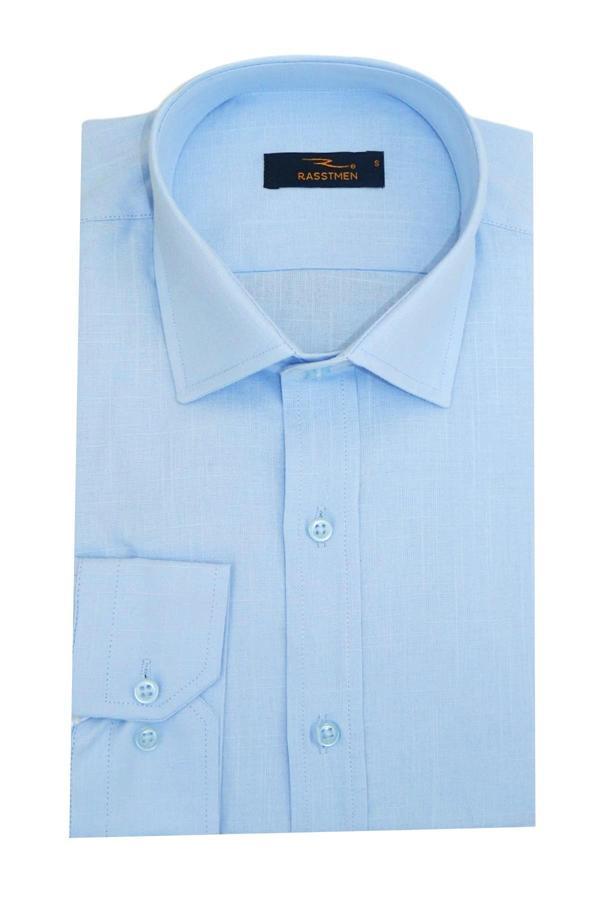 Erkek Gömlek Uzun Kol Silim Fit Keten BGL-ST01456 - Image 1