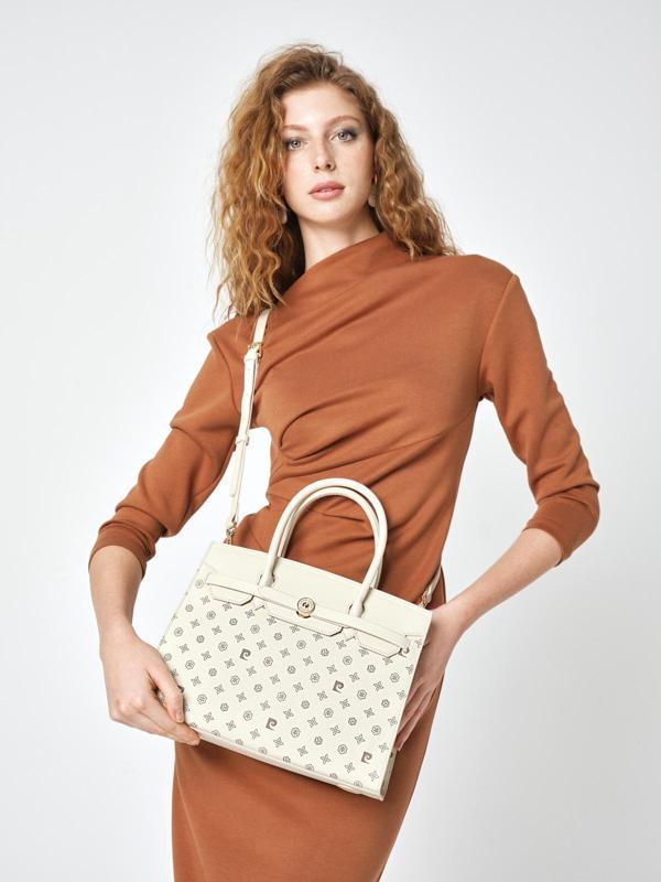 Pierre Cardin Kadın Omuz Çantası Bej 05PC25Y10318 - Image 1