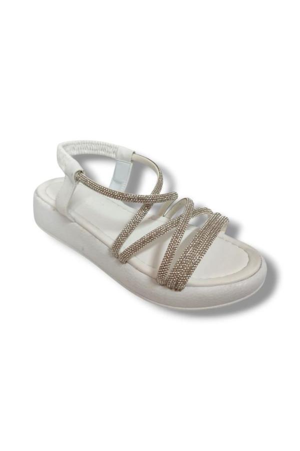 Fancy 051-25 Taşlı Trend Fashion Kadın Sandalet - Image 1
