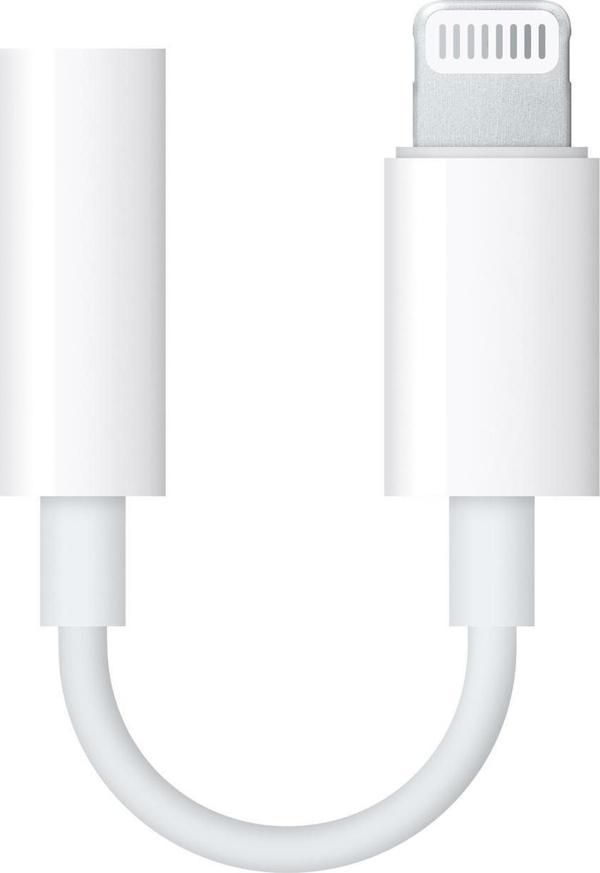 Apple Lightning to 3.5 mm Kulaklık Jakı Adaptörü Headphone Jack Adapter - Image 1