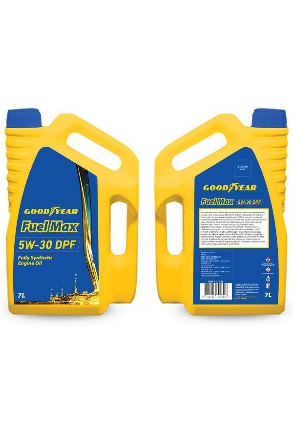 GOODYEAR FUEL MAX 5W30 LPG'Lİ ARAÇLARA UYUMLU 7 LT MOTOR YAĞI - Image 1
