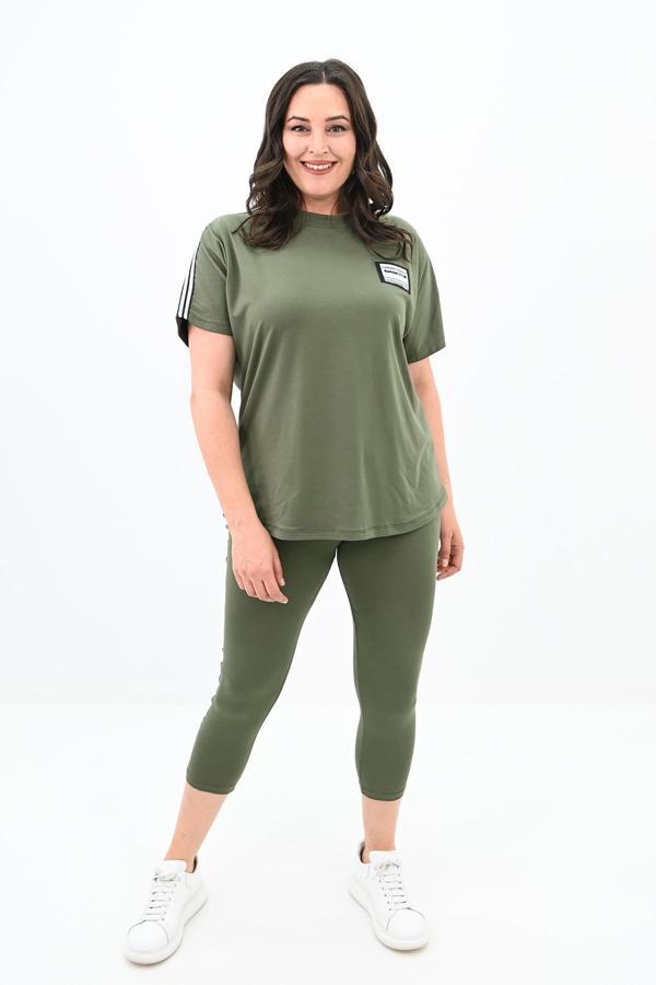 Kadın Büyük Beden Taytlı Takım 3697-23 - Image 1