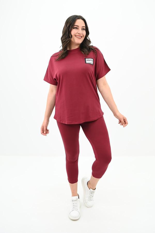 Kadın Büyük Beden Taytlı Takım 3697-23 - Image 1