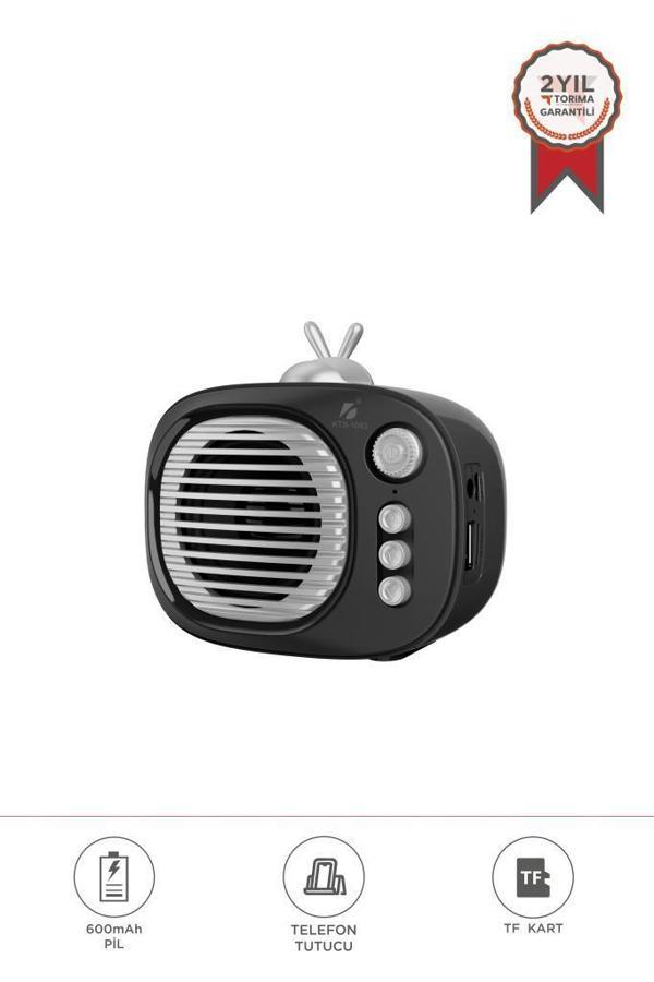 Torima KTS-1693 Bluetooth 5W Mini Hoparlör – TF Kart, FM Radyo, TWS, Renkli Taşınabilir Tasarım - Image 1