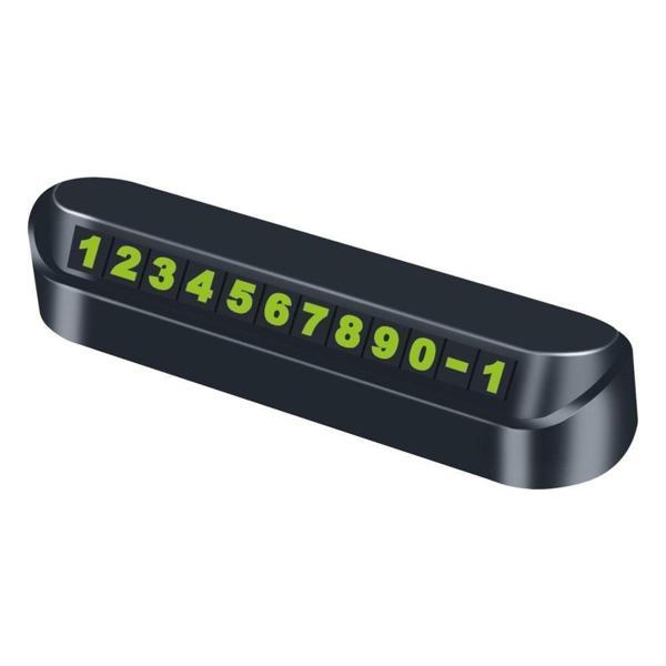 Ayt Pm-17895 Araç Park Numaratörü Oto Ön Cam Numaratör Telefon Numarası Yazma Aparatı Fosforlu - Image 1