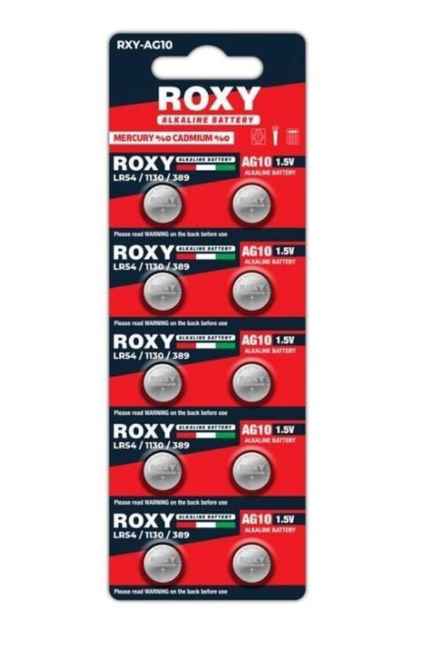 Ayt Roxy RXY-AG10 1.5 Volt LR54 1130 189 389 Alkalin Düğme Pil - Image 1