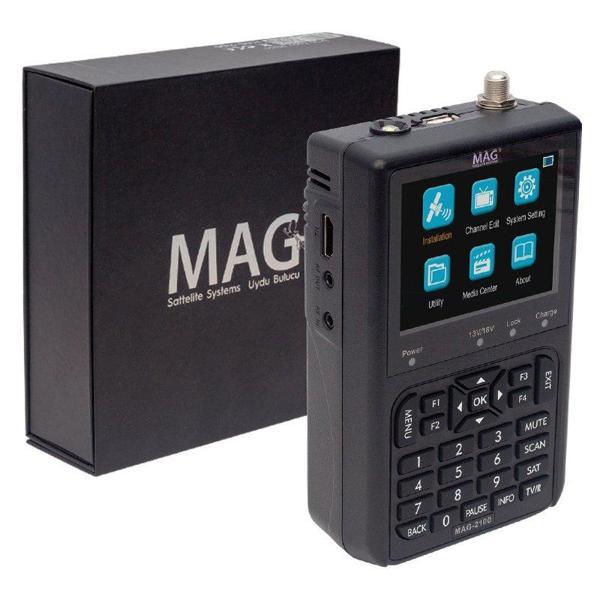 Mag 2100 HD Uydu Yön Bulucu 3.5 İnç Ekranlı Görüntülü Uydu Bulucu Ayarlama Cihazı - Image 1
