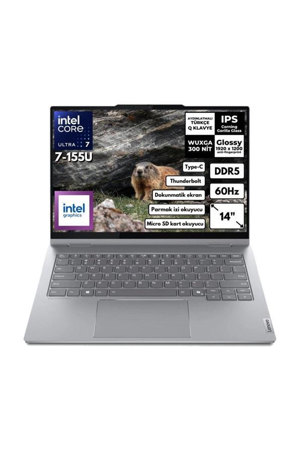 Lenovo ThinkBook 14 G4 Ultra 7-155U 64 GB RAM 2 TB SSD 14" Windows 11 Pro IML 21MX002VTR Zi717 - Image 1