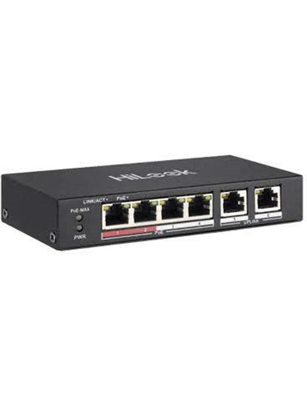 Hilook Ns-0106Mp-35 4 Port Poe, 35W, +2 Port Megabit Uplink Switch - Image 1