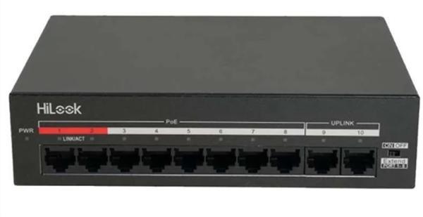 Hilook Ns-0110Mp-60 8 Port Poe, 60W, +2 Port Megabit Uplink Switch - Image 1
