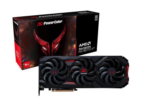 Powercolor Red Devil Radeon Rx9070Xt 16G-E-Oc Gddr6 256Bit Gaming (Oyuncu) Ekran Kartı - Image 1
