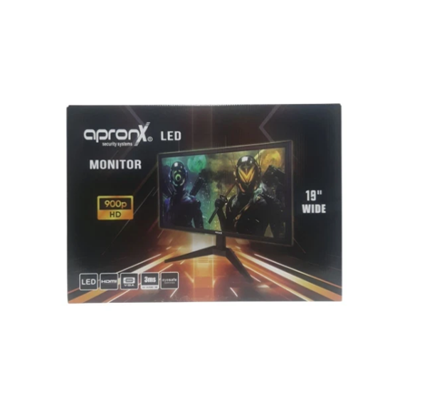 Apronx Apx-Nw19 900P 19" Led Vga+Hdmi Monitor - Image 1