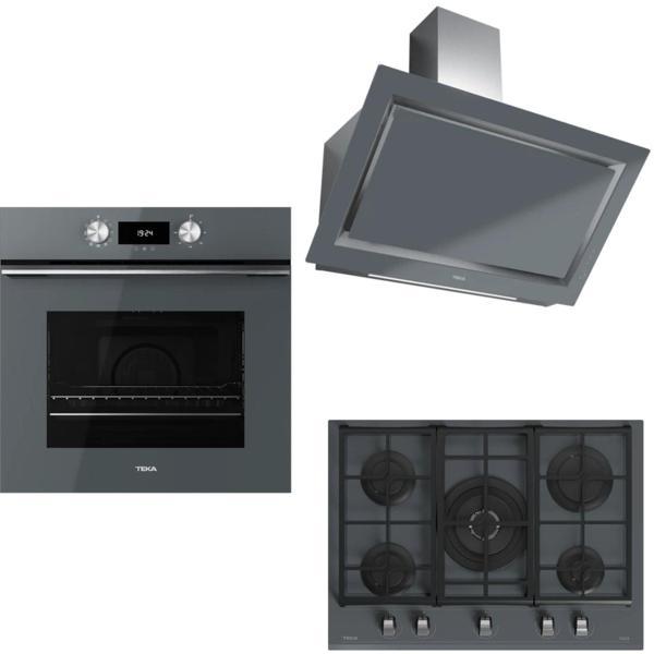Teka Urban 70 Gri Ankastre Set ( GZC 75330 XBC ST - HLB 8400 ST- DLV 98660 ST TOS) - Image 1