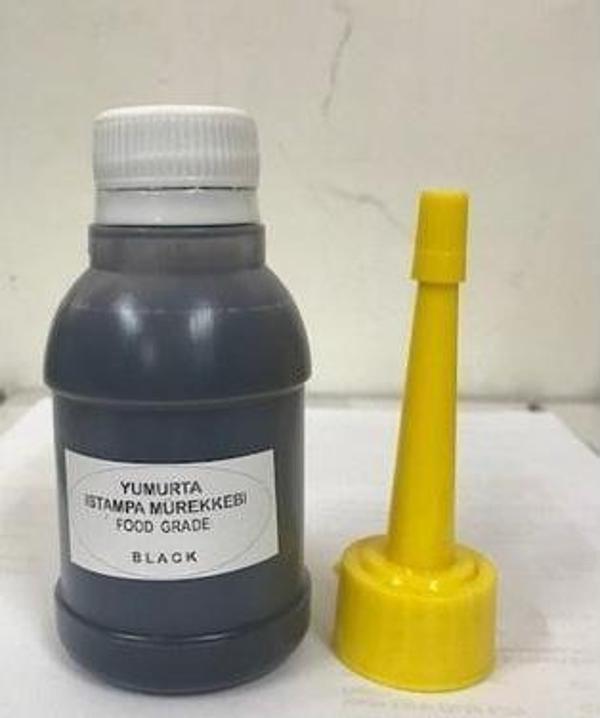 Yumurta Kaşe Mürekkebi -100 ML Siyah Gıda Mürekkebi - Image 1