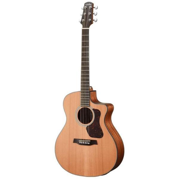 Walden WAG570CE Grand Auditorium Cut Elektro Akustik Gitar (Natural) - Image 1