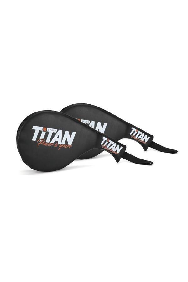 Titan Sport Taekwondo Raket Ellik Siyah 2'Lİ Set - Image 1