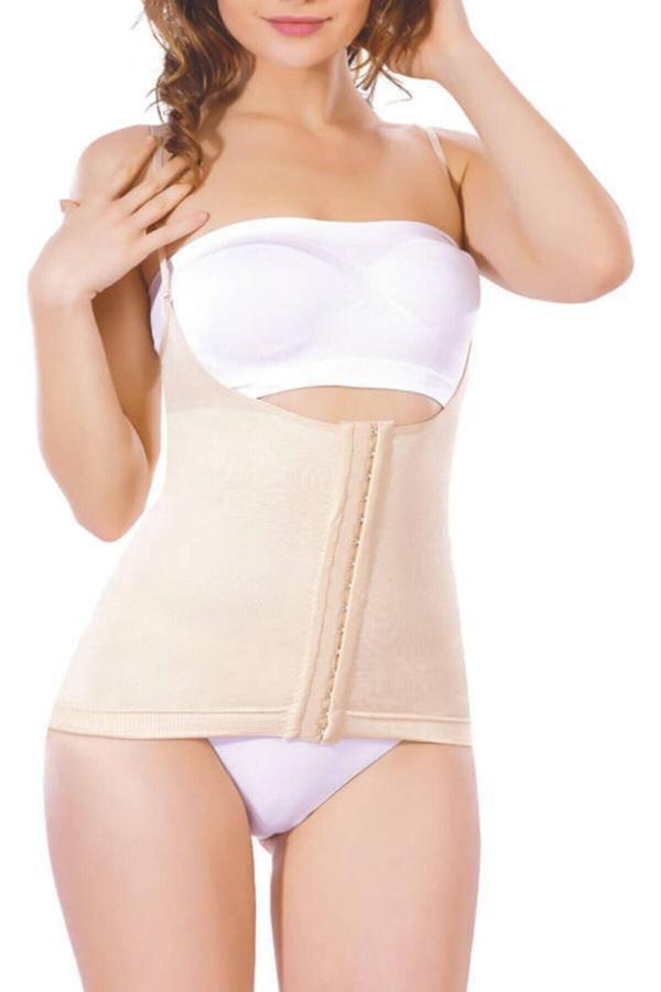 Form Angel Kadın Ten Agraflı Göğüs Altı Yelek Korse 5060 - Image 1