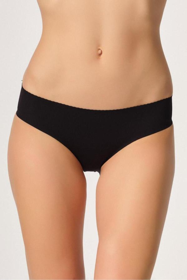 Emay Siyah Mı 2701 Lazer Düşük Bel Külot Korse - Image 1