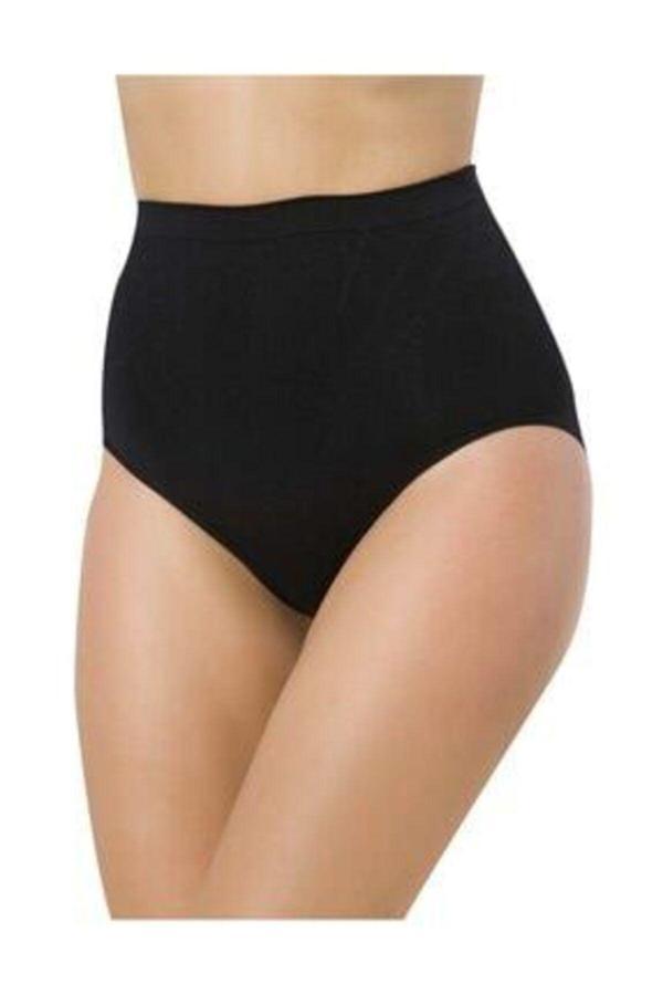 Form Angel Siyah Karın Toparlayıcı Slip Külot Korse - Image 1