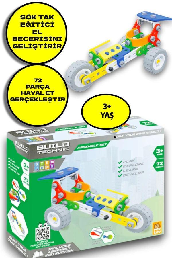 Sök Tak Araçlar- Eğitici El Becerisini Geliştirir - 72 Parça - Image 1