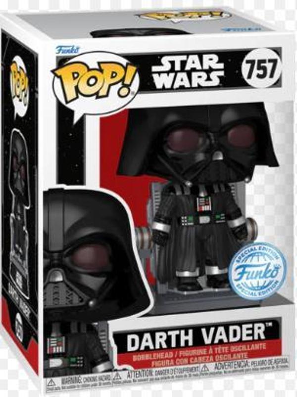 Funko Pop Star Wars Darth Vader 757 - Image 1