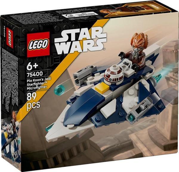 Lego Star Wars Plo Koon'un Jedi Starfighter  Mikro Savaşçısı 75400 - Image 1
