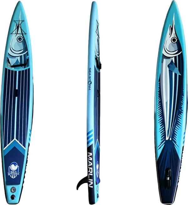 Seastorm Sup Şişme Sörf Tahtası Stand Up Paddle Board 426*76*15 Cm Model.Y-1 Marlın - Image 1