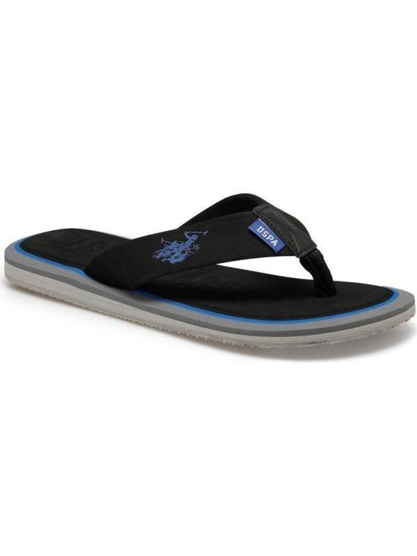 U.S.POLO ASSN.VITUS 5FX SİYAH PARMAK ARASI CASUAL TERLİK - Image 1