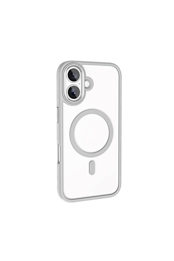 Dream Case İphone 16 Plus Krom Magsafe Kılıf - Image 1