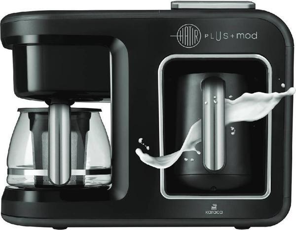 Karaca Hatır Plus Mod 5 In 1 Konuşan Kahve Ve Çay Makinesi Black Chrome - Image 1