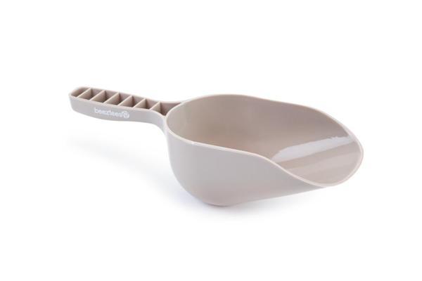 Beeztees Köpek Mama Küreği L, Plastik, Bej, 29cm - Image 1