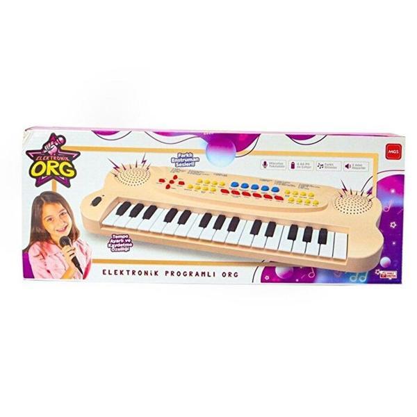 MGS OYUNCAK Elektronik Programlı Org URT-01-3931 KREM - Image 1