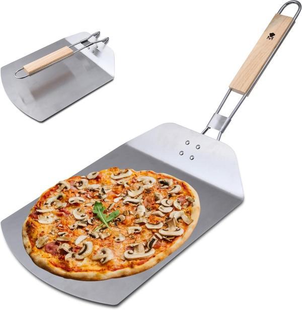 MasterPro BGMP-4871 Paslanmaz Çelik Pizza Küreği 57,8x24,2x3,4 cm - Image 1