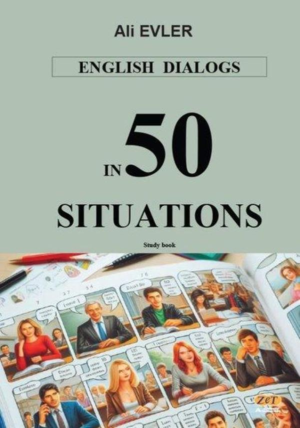 English Dialogs in 50 Situations - Zet Akademi Yayınları - Image 1