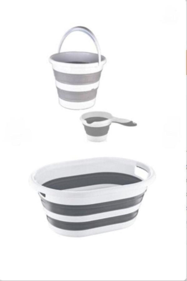 Sepetkitchen Florida Home Katlanabilir Multi 3'Lü Set Multi 3Lü Set - Image 1